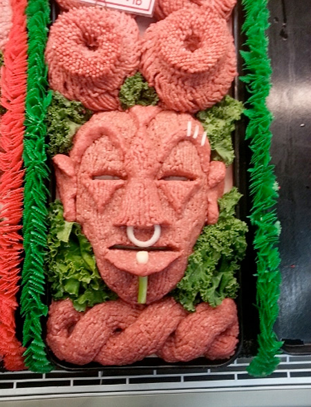 Beef Sculptures