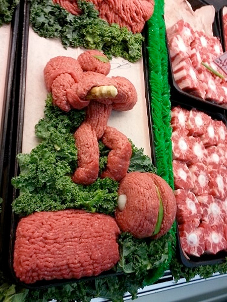 Pork Sculptures