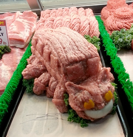 Beef Sculpture