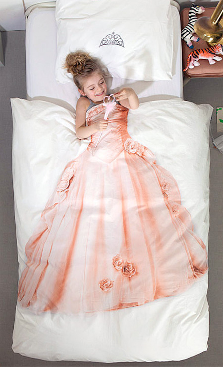 Princess Dress Bed Sheets