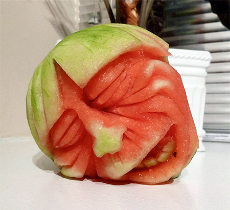 Watermelon Sculpture