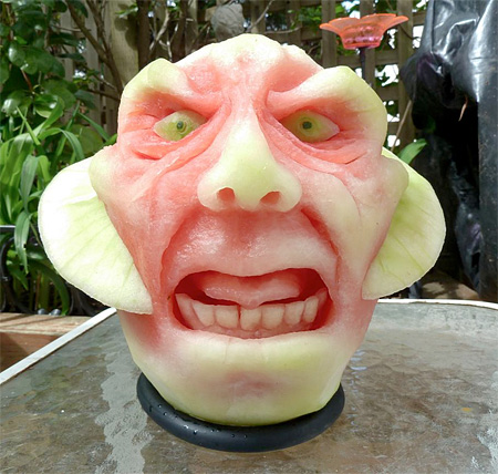 Watermelon Sculptures by Clive Cooper