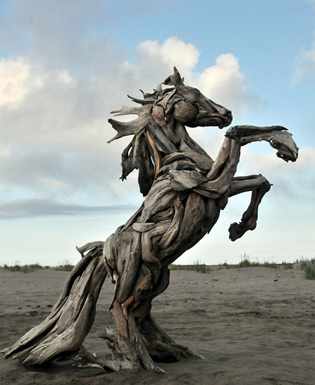 Driftwood Horse