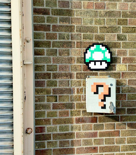 8 Bit Street Art