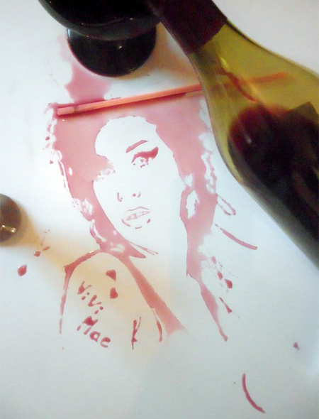 Spilled Portraits by Vivi Mac