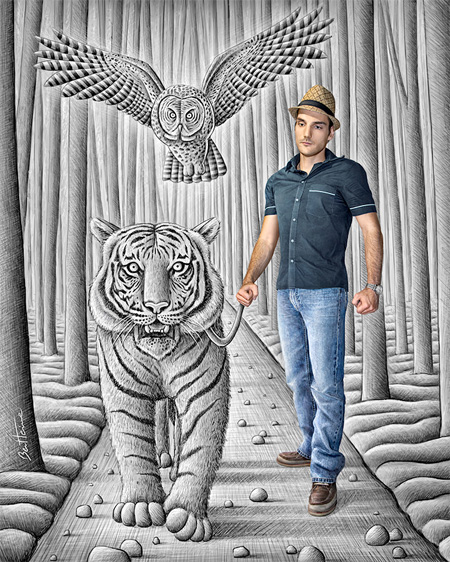 Talented Artist Ben Heine