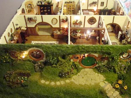 Hobbit Dollhouse by Maddie Brindley