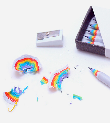 Rainbow Pencil by Duncan Shotton