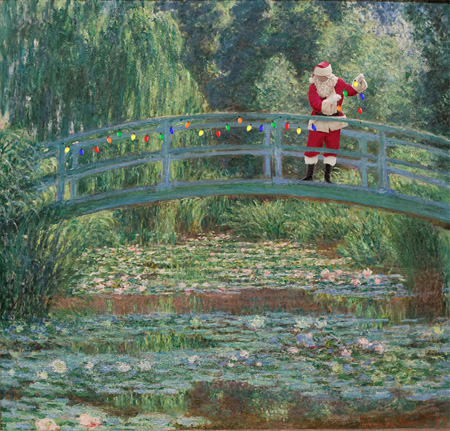 Santa Claus in Famous Paintings