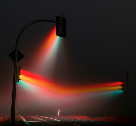 Traffic Lights In the Fog