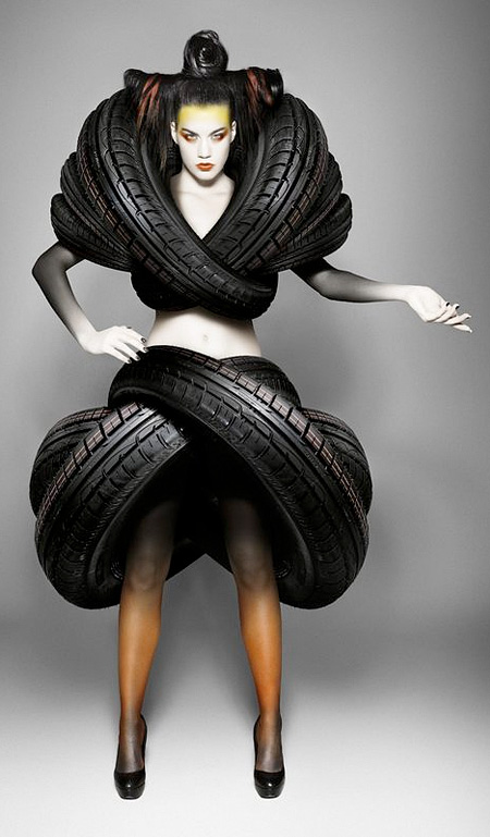 Costume Made of Tires