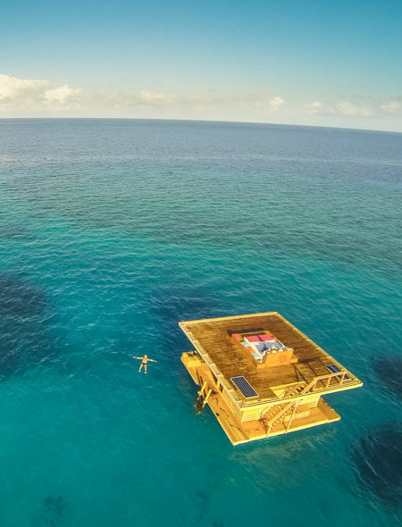 Floating Hotel with Underwater Room