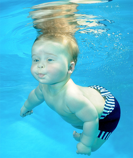 Baby Swimming Lesson