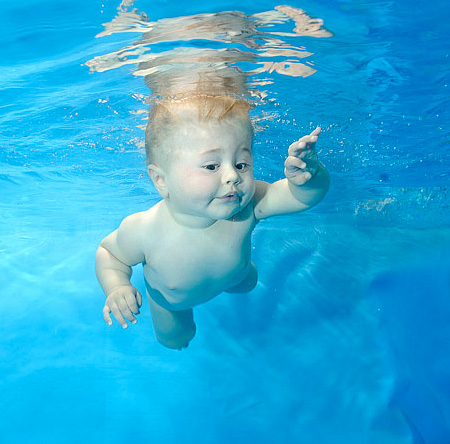 Baby Swimming Lesson
