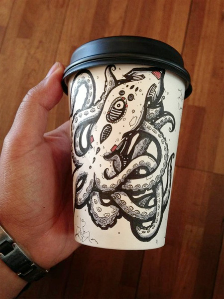 Coffee Cup Artwork