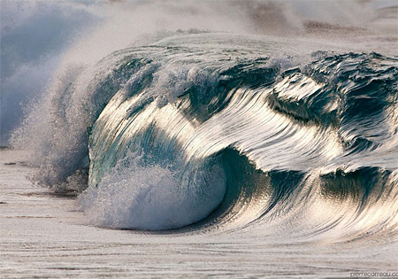 Frozen Ocean Wave