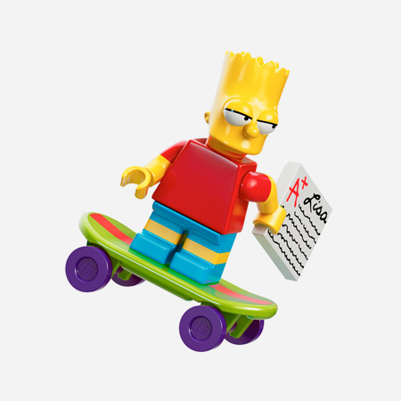 Simpsons LEGO Minifigs