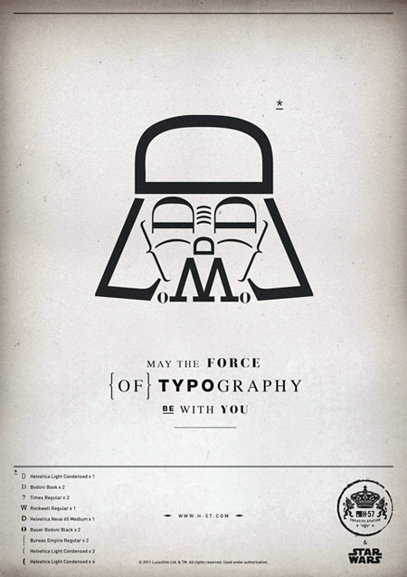 Star Wars Typography