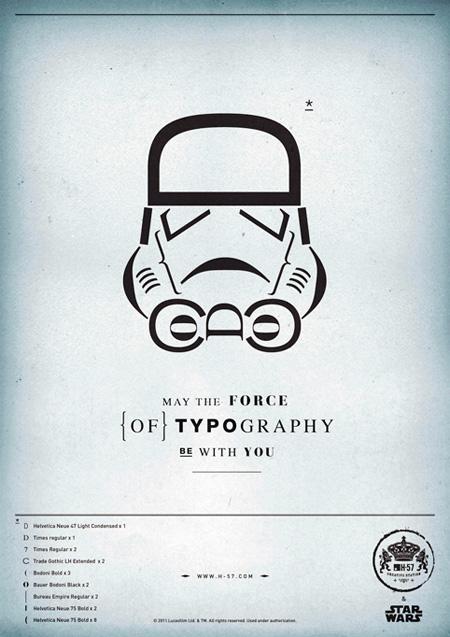 H-57 The Force of Typography