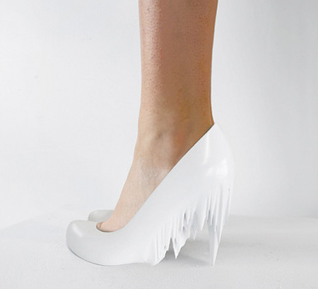 Shoe Sculptures by Sebastian Errazuriz