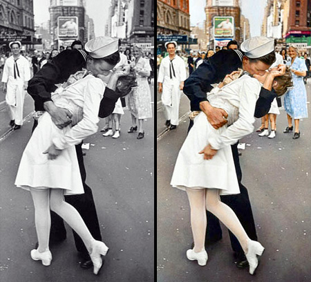 Colourized Black and White Photos