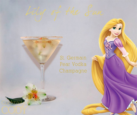 Disney Princesses Cocktails