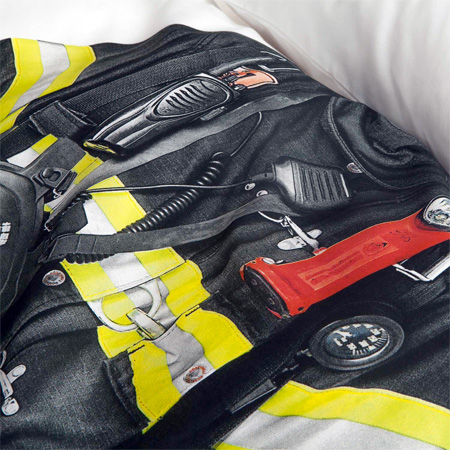 Firefighter Bedding