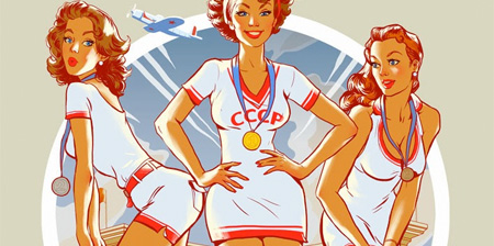 Sochi Olympics Pin-Up Calendar