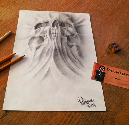 Pencil Drawings by Ramon Bruin