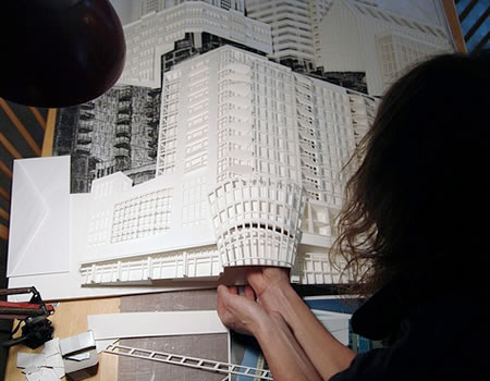 Architecture Made of Paper