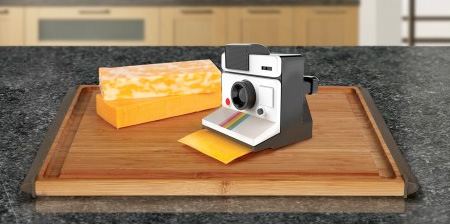 Polaroid Cheese Slicer