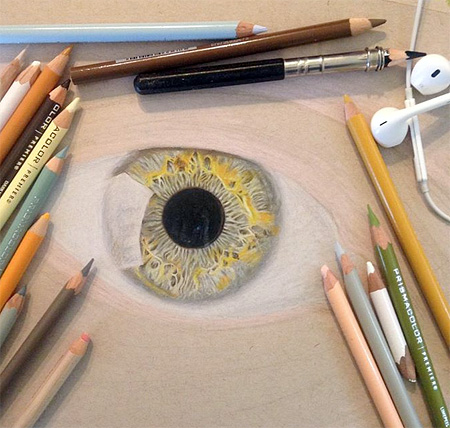Colored Pencil Drawings by Redosking