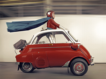 Superhero Grandma by Sacha Goldberger