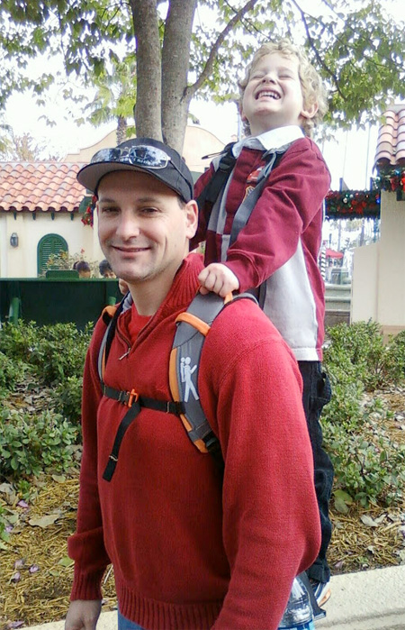 Piggyback Rider Standing Child Carrier