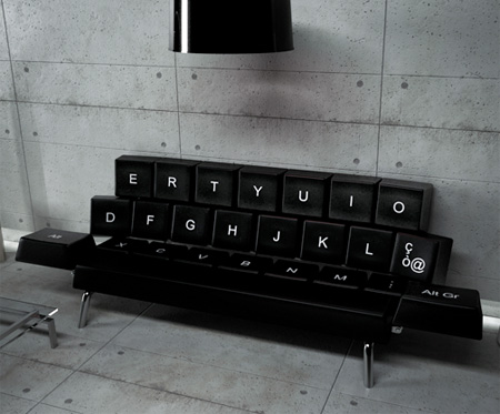 Computer Keyboard Sofa