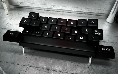 QWERTY Keyboard Sofa