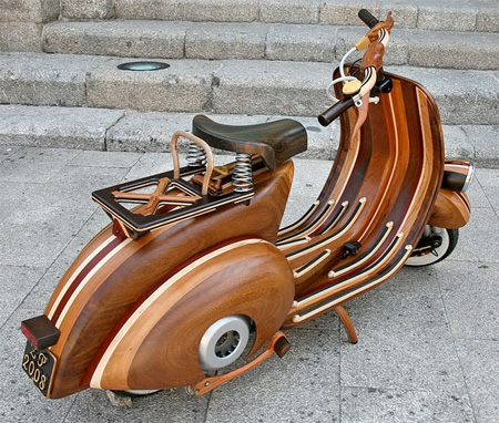 Wooden Scooter