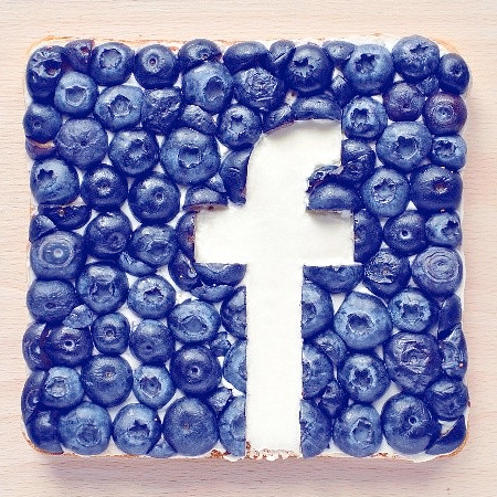 Facebook Food Art