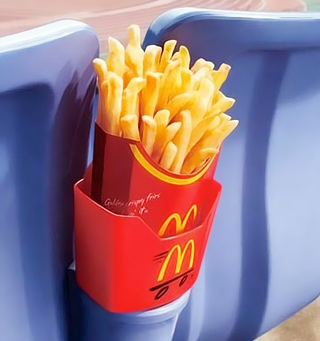 French Fries Holder