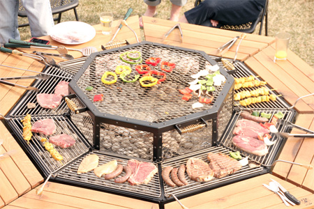 BBQ Grill Table