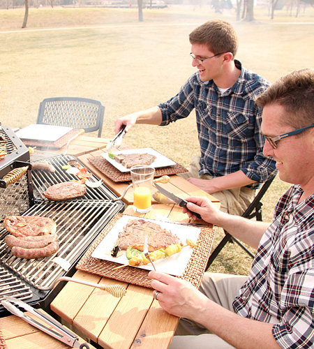 FirePit Grill Table