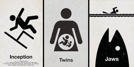 Pictogram Movie Posters