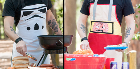 Grillin Villain Aprons