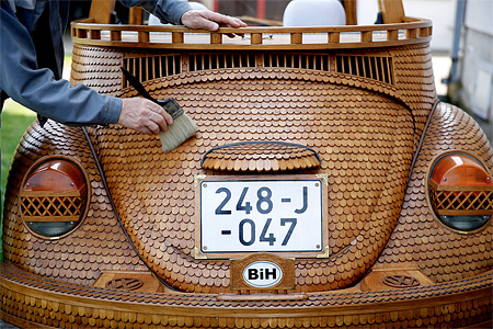 Wooden VW