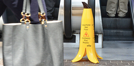 Banana Wet Floor Sign