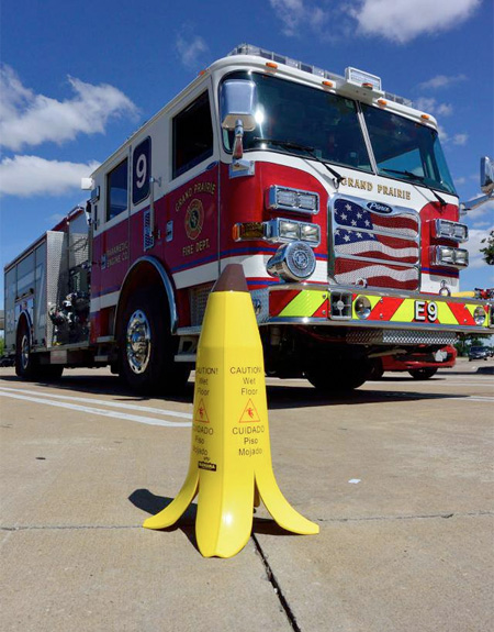 Banana Peel Wet Floor Sign