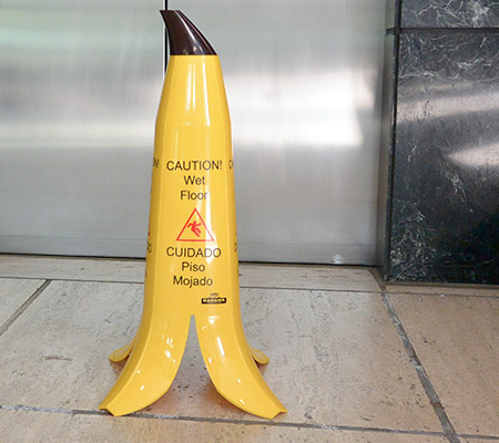 Banana Wet Floor