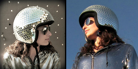 Disco Ball Helmet