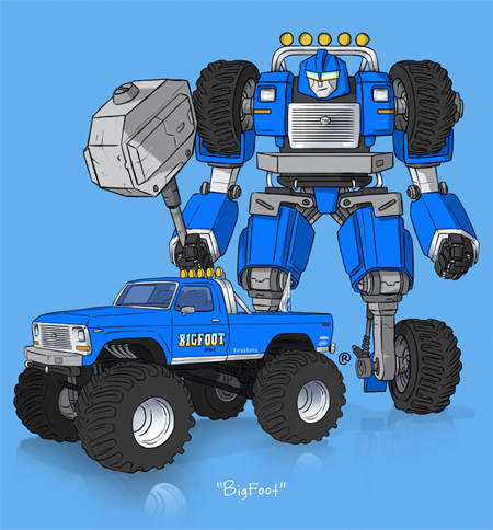 Monster Truck Transformer