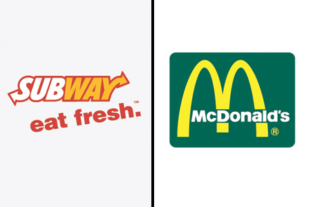 Brands Swapped Colours